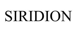 SIRIDION