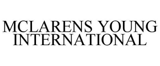 MCLARENS YOUNG INTERNATIONAL