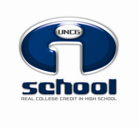 I UNCG SCHOOL REAL COLLEGE CREDIT IN HIGH SCHOOL