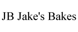 JB JAKE'S BAKES