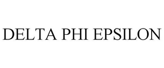 DELTA PHI EPSILON