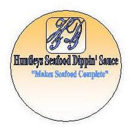 HSDS HUNTLEY'S SEAFOOD DIPPIN' SAUCE "MAKES SEAFOOD COMPLETE"