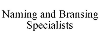 NAMING AND BRANSING SPECIALISTS