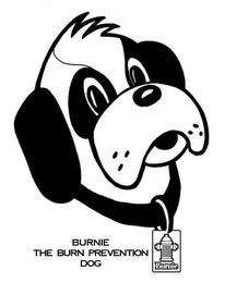 BURNIE THE BURN PREVENTION DOG