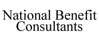 NATIONAL BENEFIT CONSULTANTS