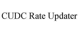 CUDC RATE UPDATER