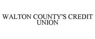 WALTON COUNTY'S CREDIT UNION