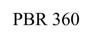 PBR 360