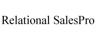 RELATIONAL SALESPRO