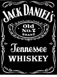 JACK DANIEL'S OLD · NO.7 · BRAND TENNESSEE WHISKEY