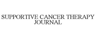 SUPPORTIVE CANCER THERAPY JOURNAL