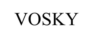 VOSKY