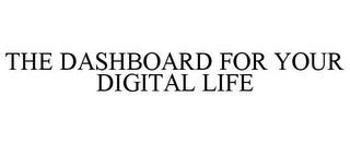 THE DASHBOARD FOR YOUR DIGITAL LIFE