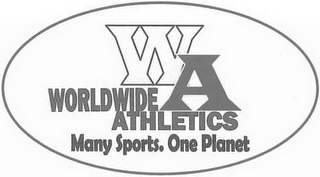 WORLDWIDE ATHLETIC, WA, MANY SPORTS.ONE PLANET