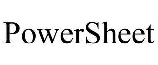 POWERSHEET