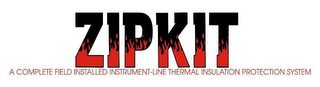 ZIPKIT A COMPLETE FIELD INSTALLED INSTRUMENT-LINE THERMAL PROTECTION SYSTEM