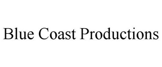 BLUE COAST PRODUCTIONS