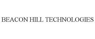 BEACON HILL TECHNOLOGIES