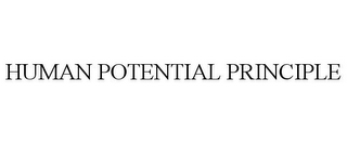 HUMAN POTENTIAL PRINCIPLE