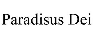 PARADISUS DEI