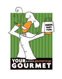 YOUR GOURMET GOURMET TO GO FRESH.FAST.YUM.