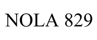 NOLA 829