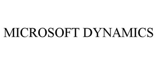 MICROSOFT DYNAMICS