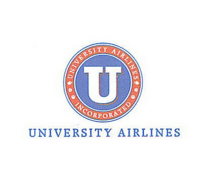 U···UNIVERSITY AIRLINES··· INCORPORATED UNIVERSITY AIRLINES