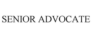 SENIOR ADVOCATE