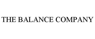 THE BALANCE COMPANY