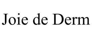 JOIE DE DERM