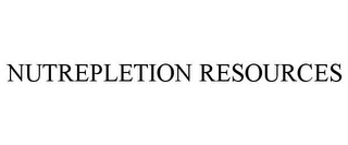 NUTREPLETION RESOURCES