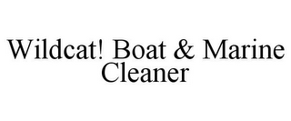 WILDCAT! BOAT & MARINE CLEANER