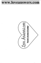 WWW.LOVEANSWERS.COM LOVE ANSWERS.COM "WE GET TO THE HEART OF THE MATTER"