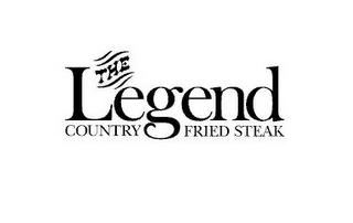 THE LEGEND COUNTRY FRIED STEAK