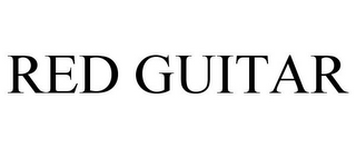 RED GUITAR