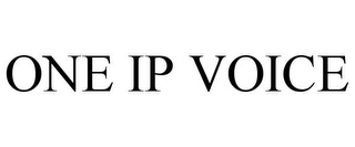 ONE IP VOICE