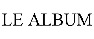 LE ALBUM