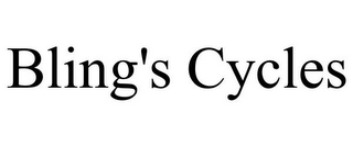 BLING'S CYCLES