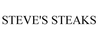 STEVE'S STEAKS