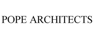 POPE ARCHITECTS