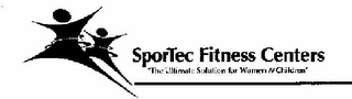 SPORTEC FITNESS CENTERS "THE ULTIMATE SOLUTION FOR WOMEN & CHILDREN"