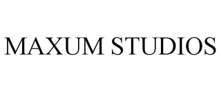 MAXUM STUDIOS