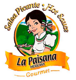 LA PAISANA MEXICANA SALSA PICANTE HOT SAUCE GOURMET