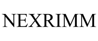 NEXRIMM