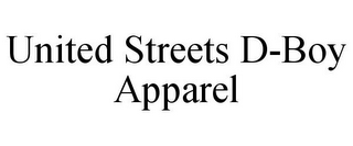 UNITED STREETS D-BOY APPAREL