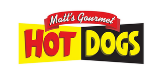 HOT DOGS MATT'S GOURMET