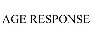 AGE RESPONSE