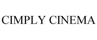 CIMPLY CINEMA