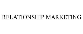 RELATIONSHIP MARKETING